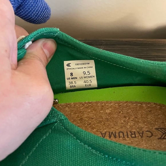 CARIUMA- green canvas OCA low - Picture 7 of 7